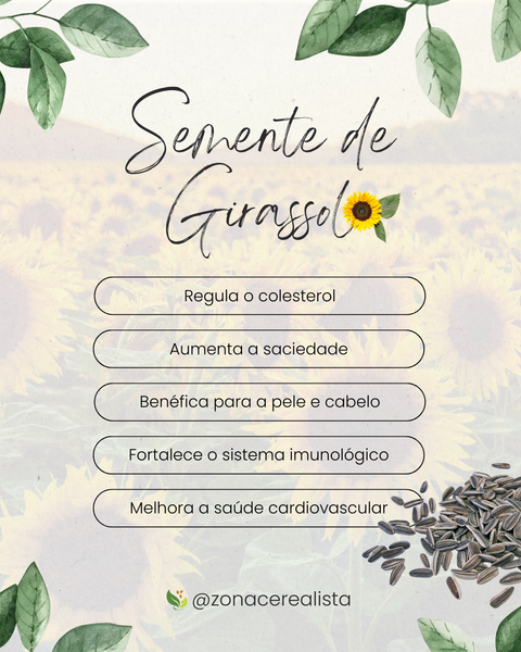 Sementes de Girassol: Conheça seus benefícios! 🌻