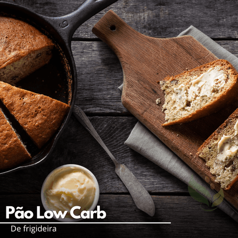 Pão Low Carb de Frigideira - Zona Cerealista Online