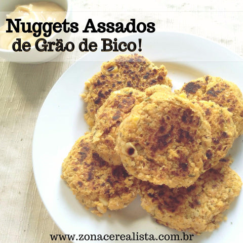 Nuggets Assados de Grão de Bico - Zona Cerealista Online