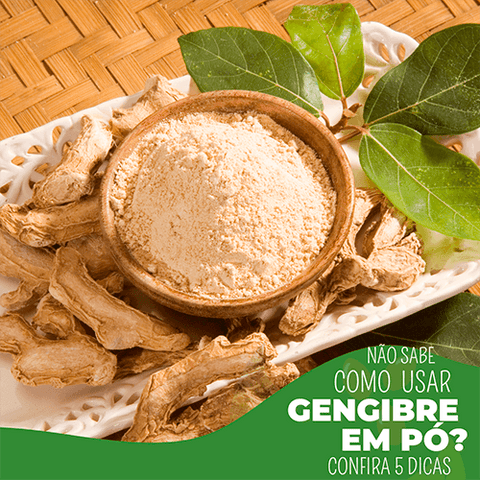 Não sabe como usar Gengibre em pó? Confira 5 dicas! - Zona Cerealista Online