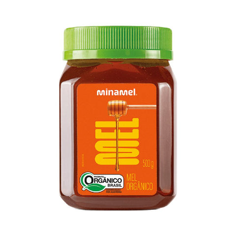 Mel Multifloral Orgânico Pote Minamel 500g