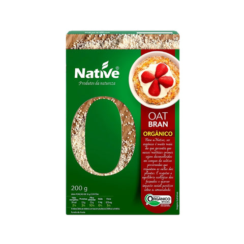 Farelo de Aveia Orgânico Oat Bran Native 200g