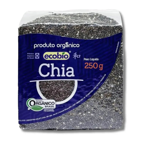 Semente de Chia Orgânica Ecobio 250g