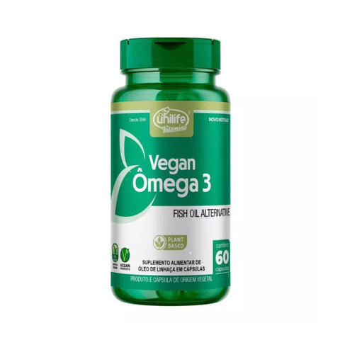 Ômega 3 Vegan Unilife 60 Cápsulas