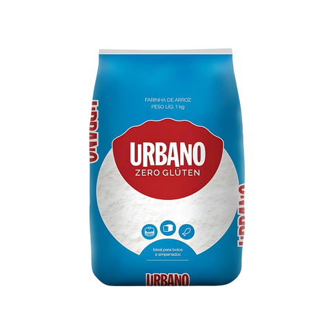 Farinha de Arroz Sem Glúten Urbano 1kg