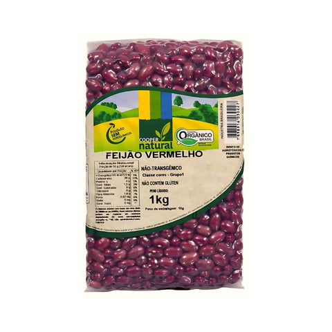 Feijão Vermelho Orgânico Coopernatural 1kg