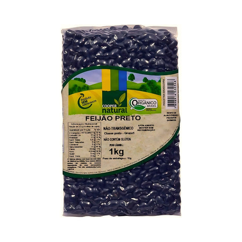 Feijão Preto Orgânico Coopernatural 1kg
