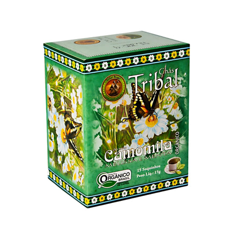 Chá Orgânico de Camomila, Melissa e Menta Tribal 15g