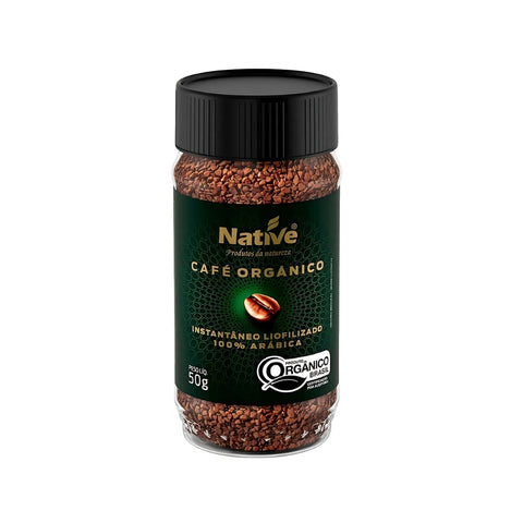Café Instantâneo Liofilizado Orgânico Native 50g