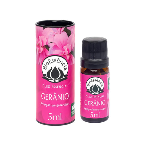 Óleo Essencial de Gerânio BioEssência 5ml