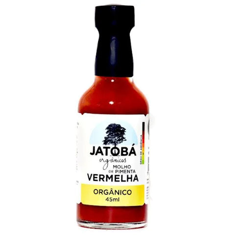 Molho de Pimenta Vermelha Orgânica Jatobá 45ml