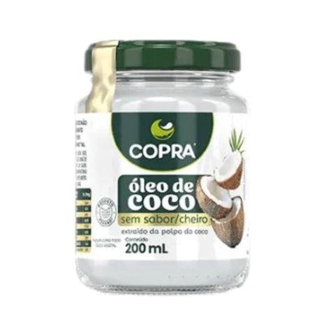 Óleo de Coco Sem Sabor Copra 200ml