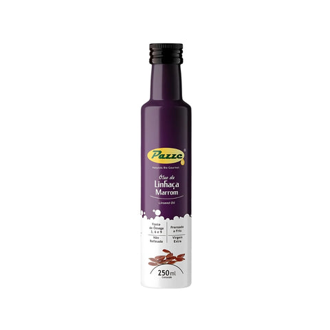 Óleo de Linhaça Marrom Extra-Virgem Pazze 250 ml