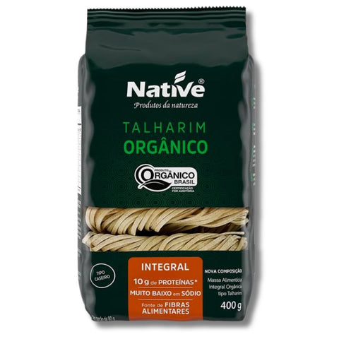 Talharim Orgânico Integral Native 400g