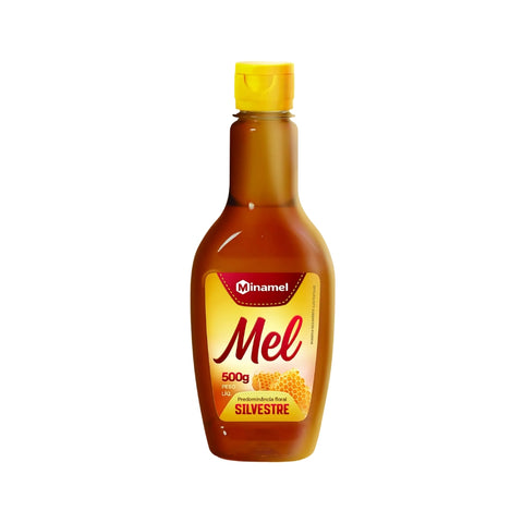 Mel Silvestre Predominância Floral Bisnaga Minamel 500g