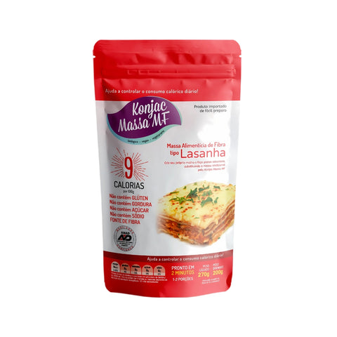 Massa Alimentícia De Konjac Tipo Lasanha Konjac 270g