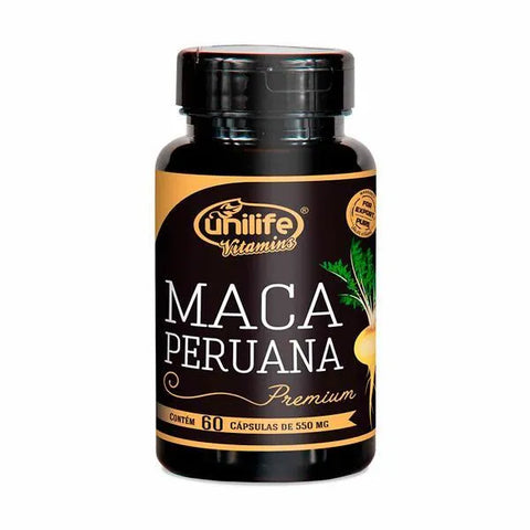 Maca Peruana Premium Selecionada - Unilife - 60 Cápsulas