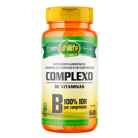 Vitamina Complexo B - Unilife - 60 Comprimidos