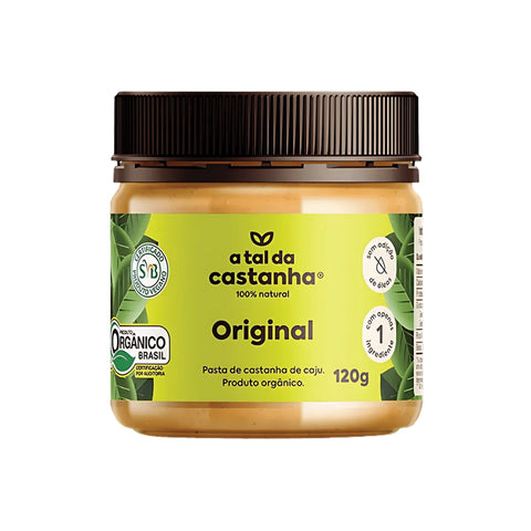 Pasta de Castanha Orgânica Original A Tal da Castanha 120g