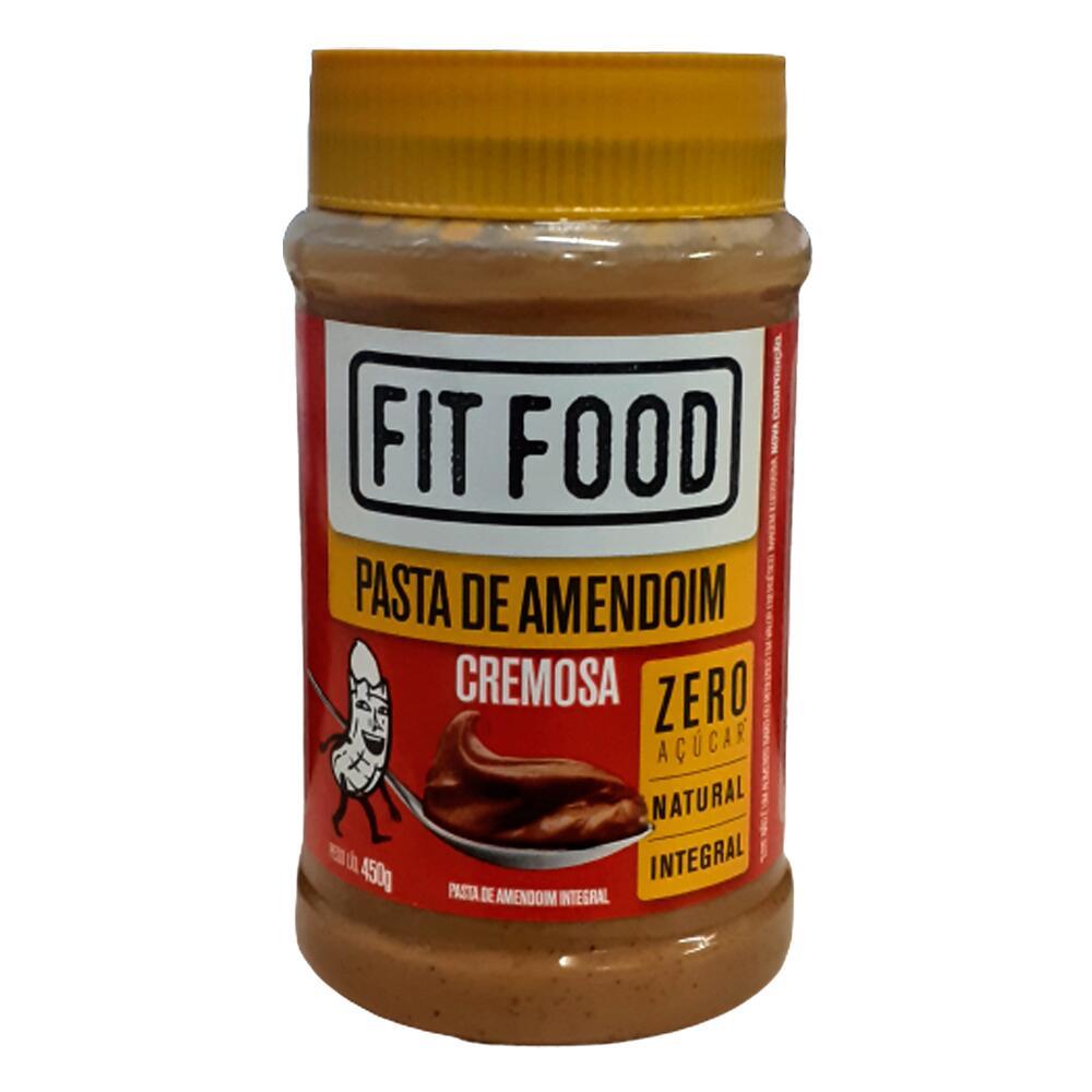 Pasta de Amendoim Cremosa Fit Food 450g – Zona Cerealista Online