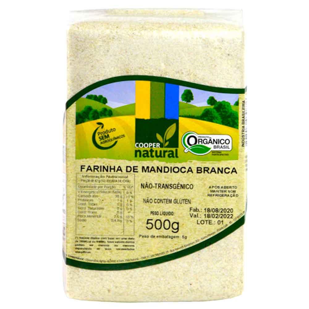 Celeiro Supermercado  Farinha Mandioca Morrinhos Media Branca 500g