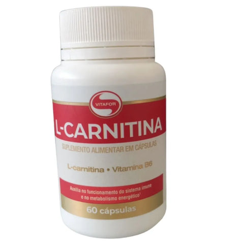 L-Carnitina Vitafor 60 Cápsulas