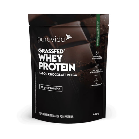 Grassfed Whey Protein Chocolate Belga Puravida 450g