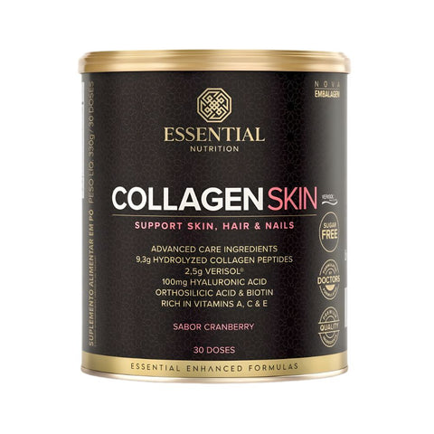 Colágeno Collagen Skin Cranberry Essential Nutrition 330g