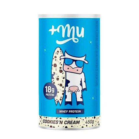 Whey Protein Concentrado Cookies & Cream +Mu 450g