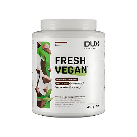Proteína Vegana Fresh Vegan Cacau Dux 520g