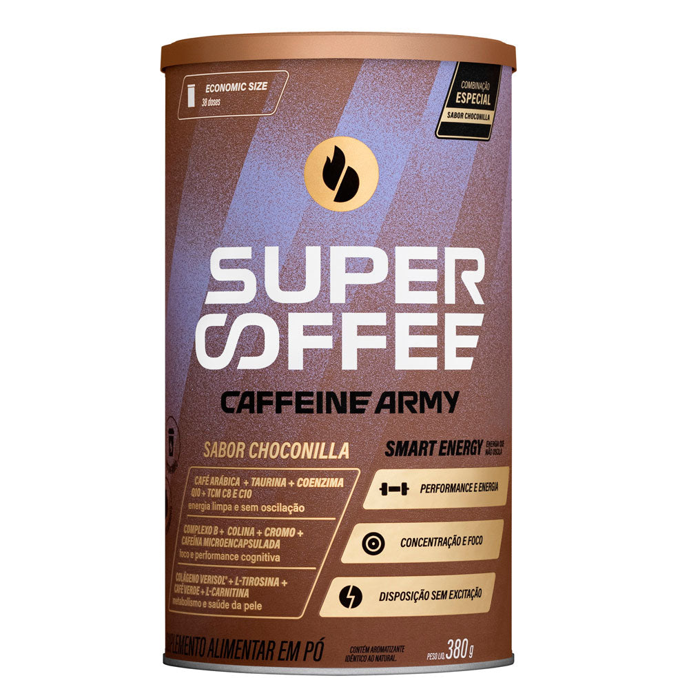 Supercoffee Choconilla Caffeine Army 380g – Zona Cerealista Online