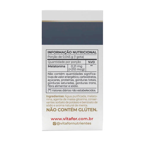 Melatonina Rápida Absorção Vitafor 20ml