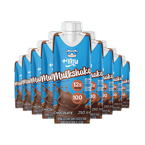 Bebida Láctea UHT Chocolate Pronto +Mu (Cx c/24 uni de 250ml)