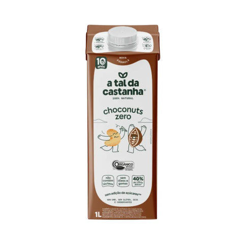 Bebida Vegetal Choconuts Zero A Tal da Castanha 1L