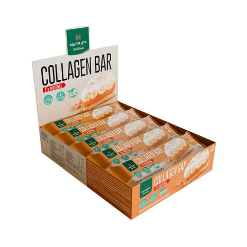 Barra Proteica Collagen Bar Banoffee Nutrify (Cx 10n de 50g)