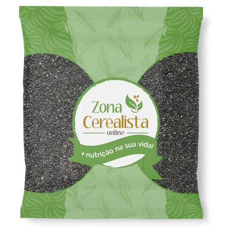 Gergelim Preto (Granel 500g)