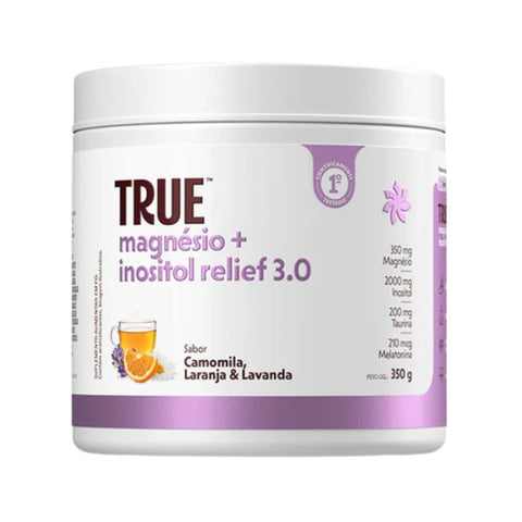 Magnésio + Inositol Relief 3.0 Camomila e Lavanda True Source 350g