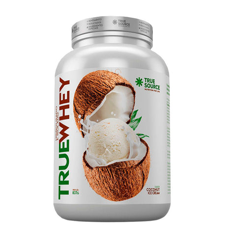 True Whey Protein Coconut Ice Cream True Source 837g