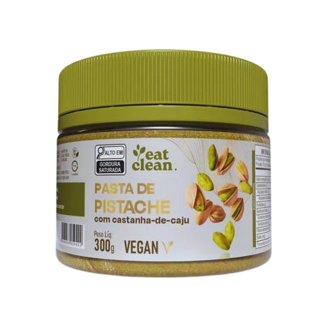 Pasta de Pistache Com Castanha De Cajú Eat Clean 300g