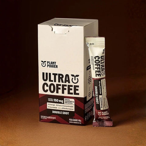 Ultracoffee Double Shot Plant Power 14 Sachês de 10g