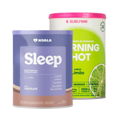 Combo Dia & Noite Perfeito Morning Shot & Koala Sleep