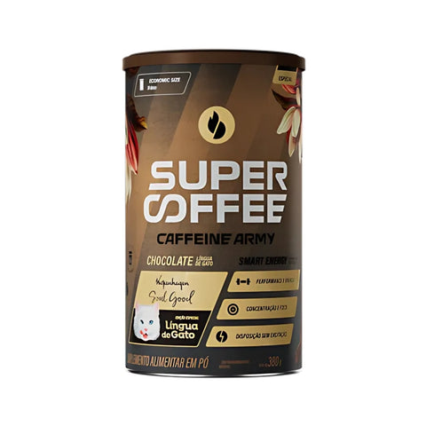 Supercoffee Língua de Gato Caffeine Army 380g