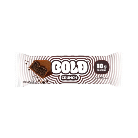 Barra de Proteína Crunch Brigadeiro Bold (12 un de 60g)