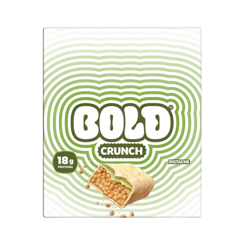Barra de Proteína Crunch Pistache Bold (12 un de 60g)