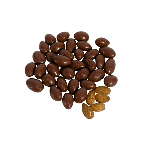 Drageado de Amêndoas com Chocolate ao Leite Zero Açúcar (Granel 100g)