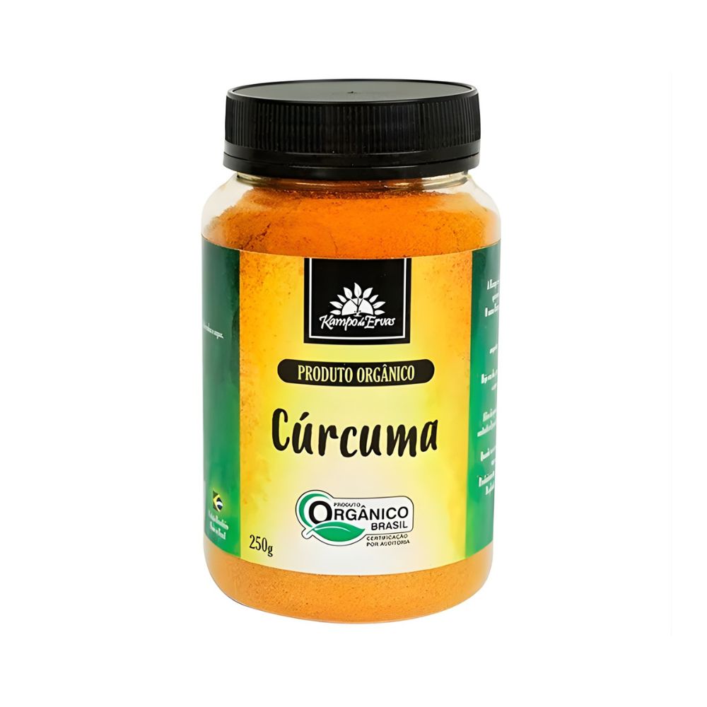 Cúrcuma Orgânica Kampo de Ervas 250g – Zona Cerealista Online