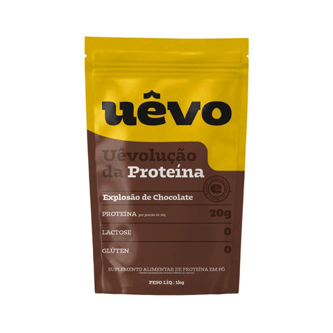Proteína Sabor Chocolate Uêvo 1kg