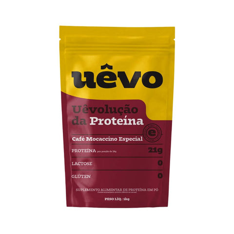 Proteína Sabor Café Mocaccino Uêvo 1kg