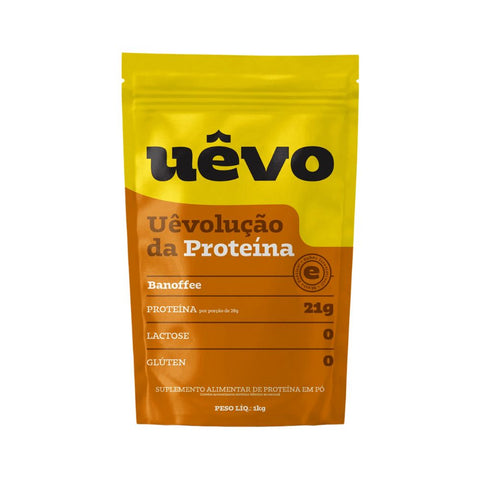 Proteína Sabor Banoffee Uêvo 1kg