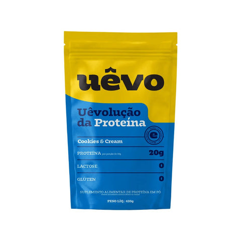 Proteína Sabor Cookies & Cream Uêvo 420g